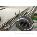 auger screw barrel for Bausano MD 125/30 PLUS Parallel twin double screws cylinder-PVC PIPE PROFILE bimetallic